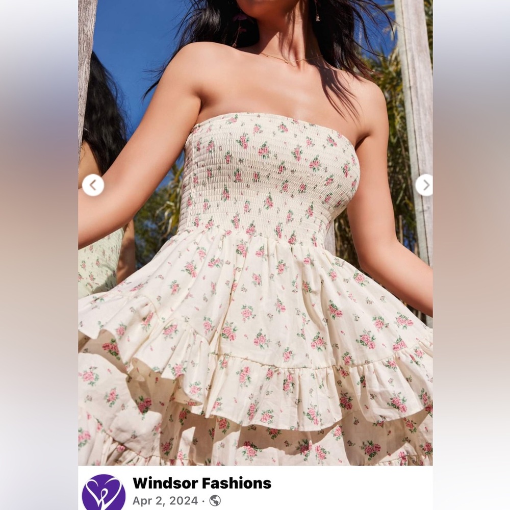 Windsor Flirty Fave Ditsy Floral Skate Dress